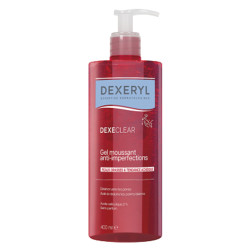 Dexeryl Dexeclear Gel moussant anti-imperfections 400ml
