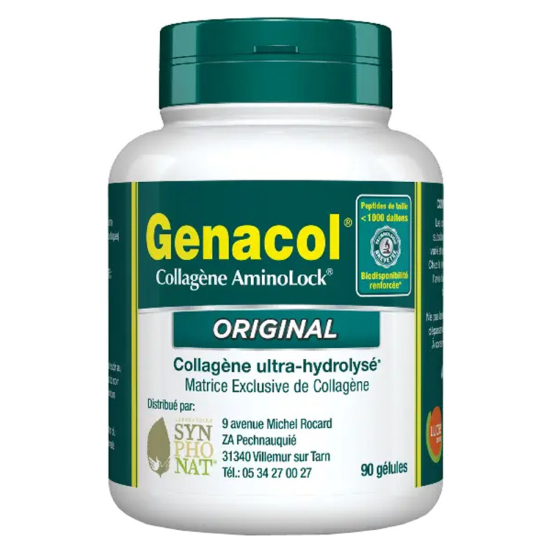 Synphonat Genacol Collagène AminoLock 90 gélules