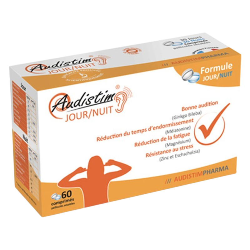Auditismpharma Audistim jour/nuit 60 comprimés