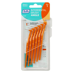 TePe Brossettes interdentaires Angle 0,45mm Orange 6 pièces