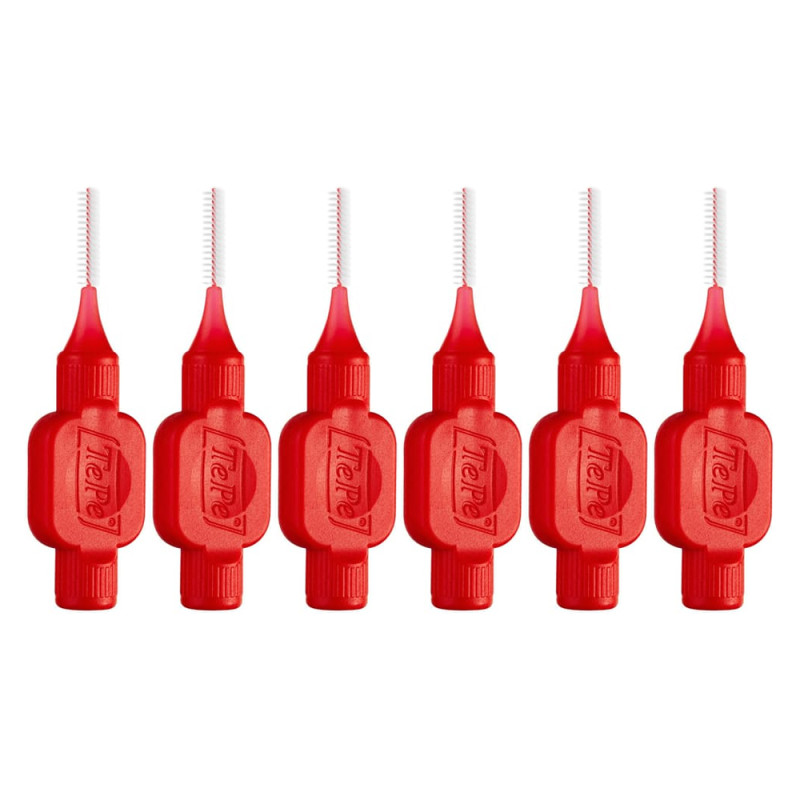 TePe Brossettes interdentaires Originale 0,5mm Rouge 6 pièces