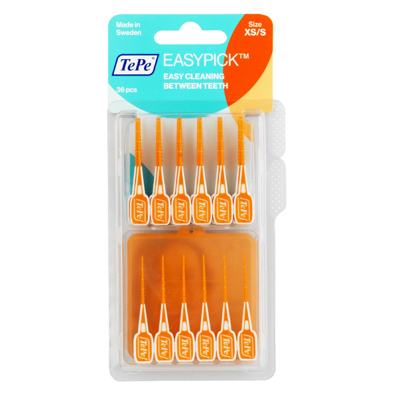 TePe Easypick XS/S Orange 36 pièces