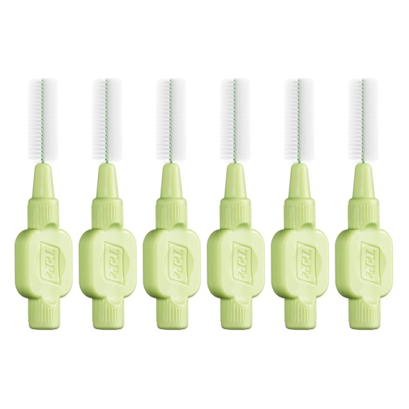TePe Brossette interdentaire Extra souple 0,8mm Vert 6 pièces