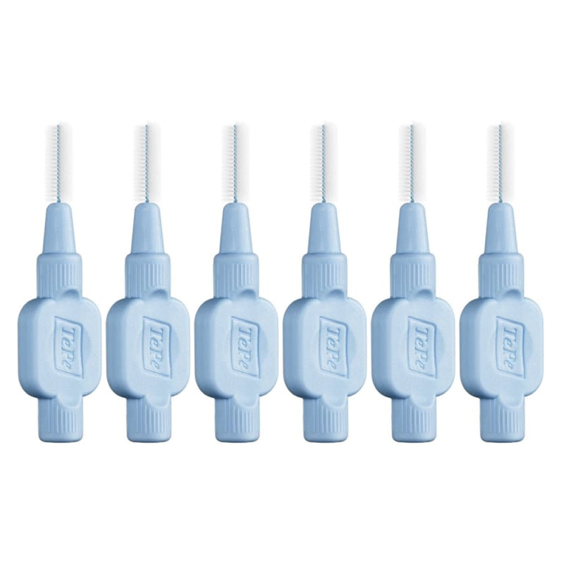 TePe Brossette interdentaire Extra souple 0,6mm Bleu 6 pièces