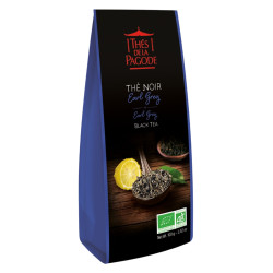 Thés de la Pagode Thé Noir Earl Grey bio 100gr