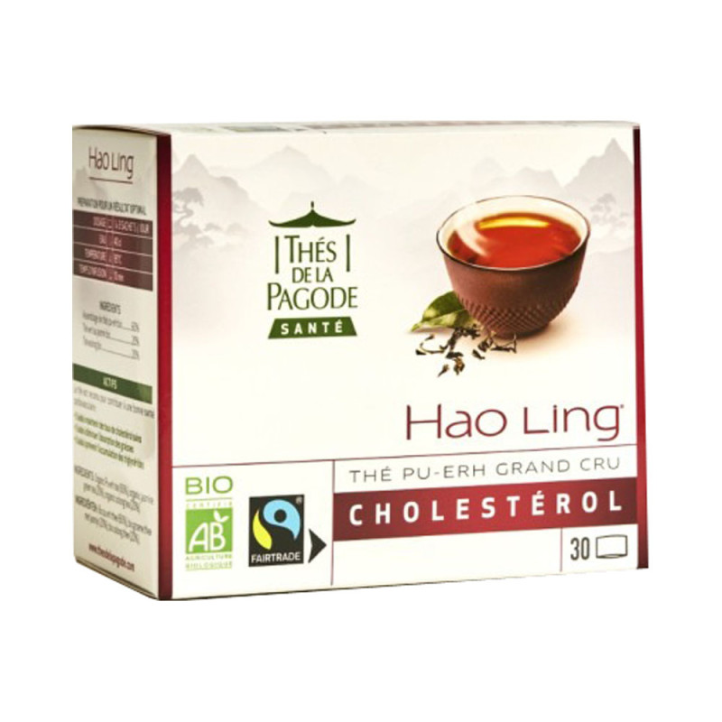 Thés de la Pagode Hao Ling Bio 30 sachets
