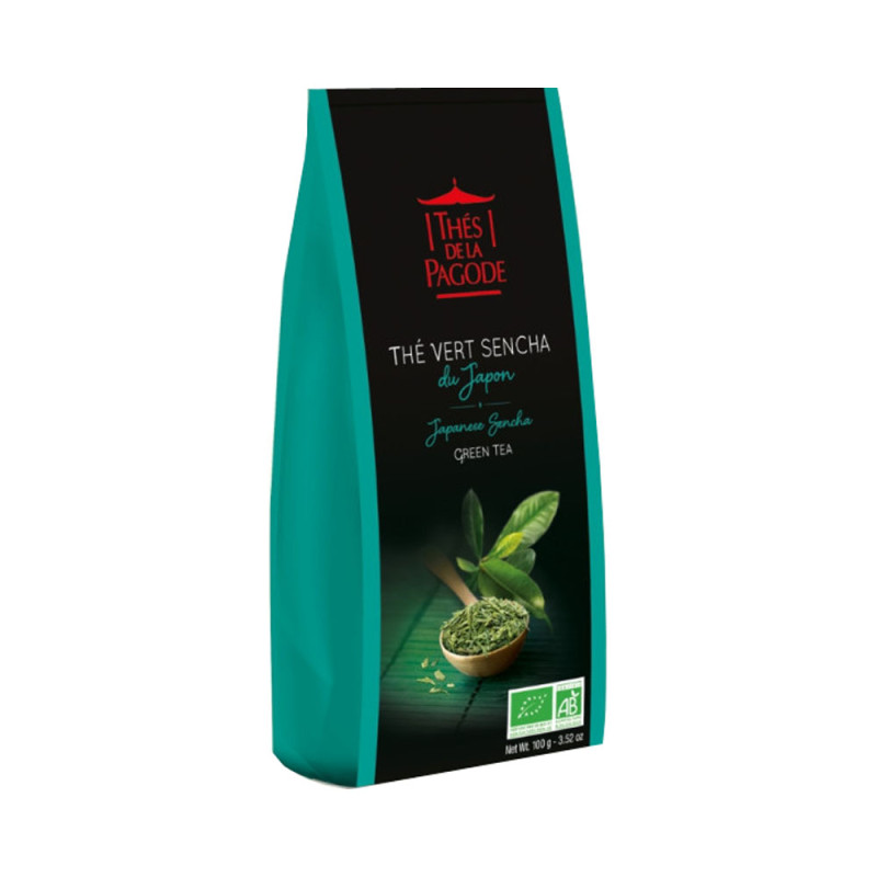 Thés de la Padoge Thé Vert Sencha du Japon Bio 100gr