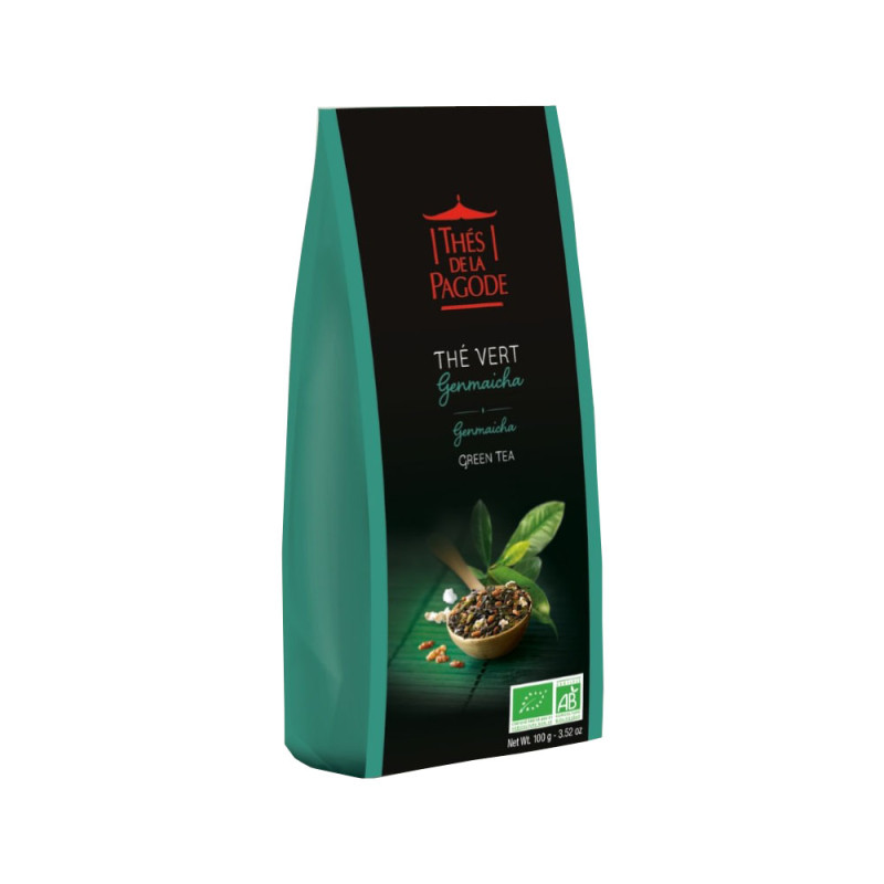 Thés de la Pagode Thé Vert Genmaicha du Japon 100gr