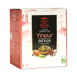 Thés de la Pagode Yinpur détox 18 sachets