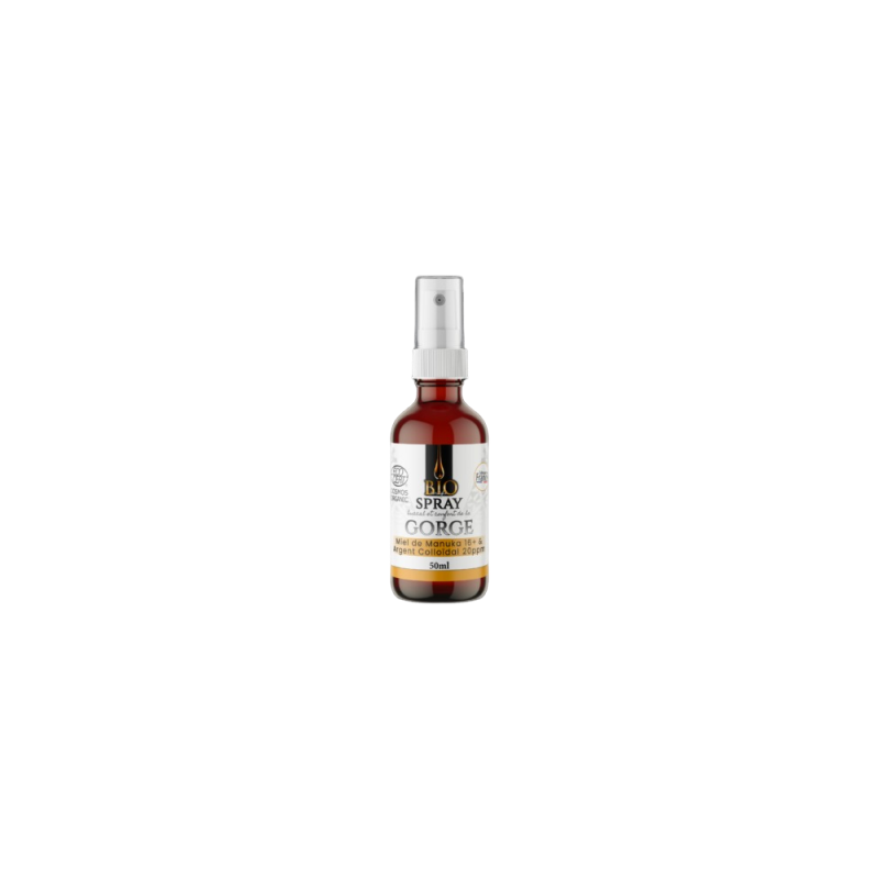 DR. Theiss Spray gorge miel de manuka 16+ bio 50ml