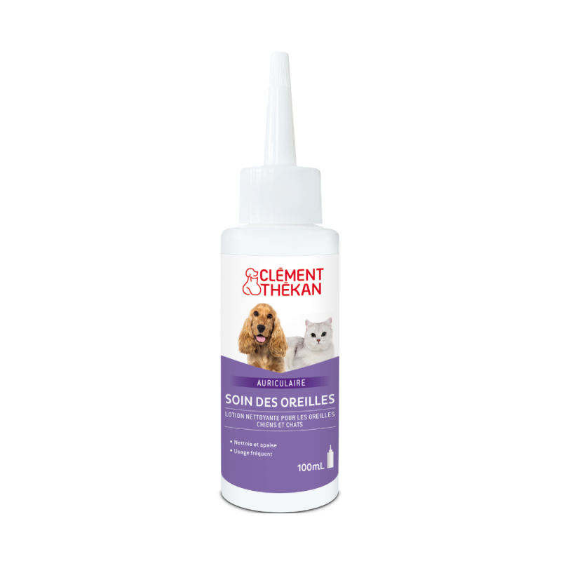 Clément Thékan Soin des Oreilles chat et chien 100ml