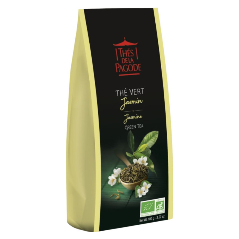 Thés de la Pagode Thé vert Jasmin 100gr