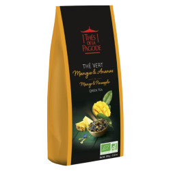 Thés de la Pagode Thé vert mangue ananas 100gr