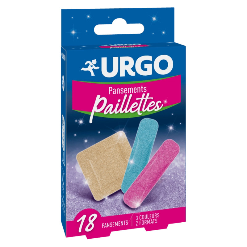 Urgo Pansements paillettes 18 pièces