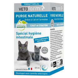 Vetoform Purge naturelle chat et chaton 50 comprimés