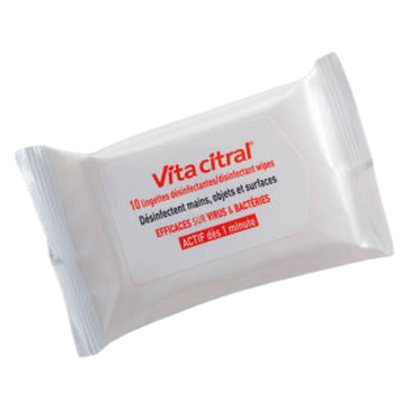 Vita Citral Lingettes désinfectantes 10 pièces
