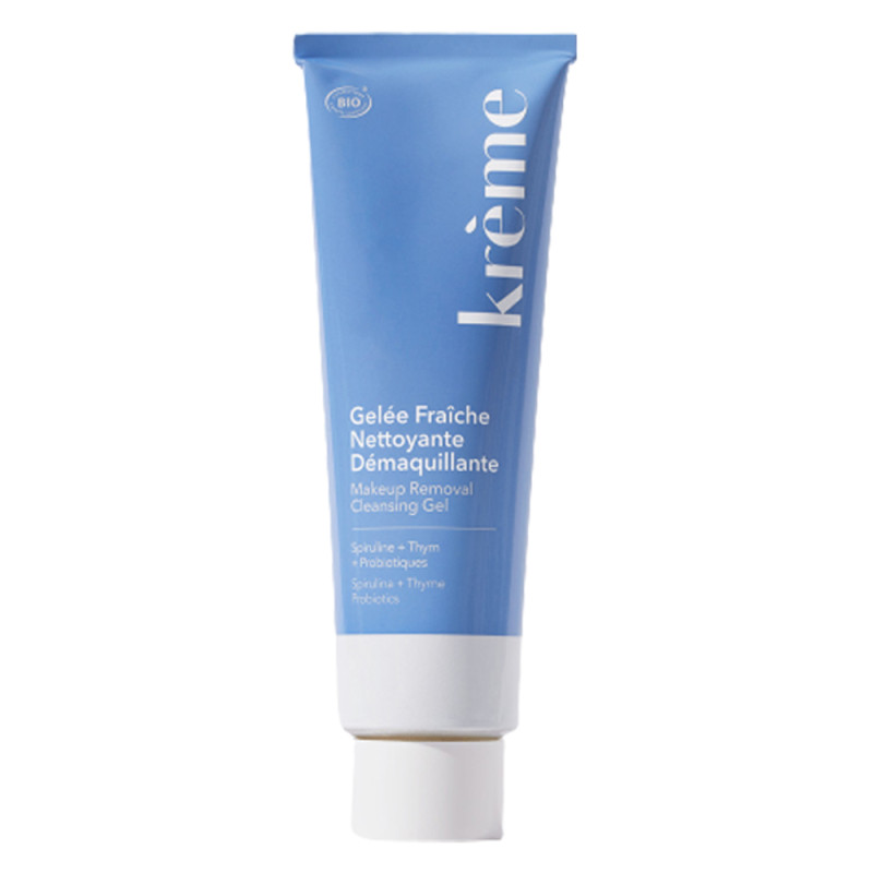 Krème Gelée fraîche nettoyante démaquillante bio 150ml