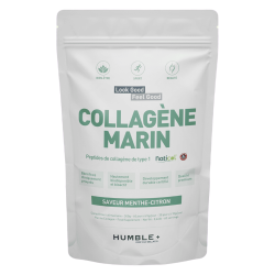 Humble+ Collagène Marin saveur menthe-citron 300gr