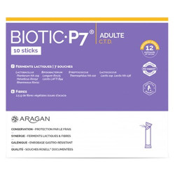 Aragan Biotic P7 Adulte C.T.D 10 sticks