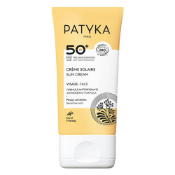 Patyka Crème Solaire visage SPF50+ bio 40ml