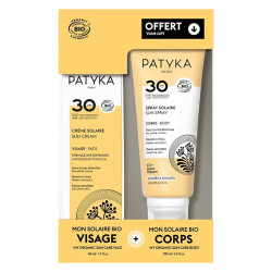 Patyka Coffret duo Solaire Visage & corps SPF30