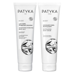 Patyka Gommage Corps Revitalisant 150ml + Lait Corps Hydratant douceur 150ml