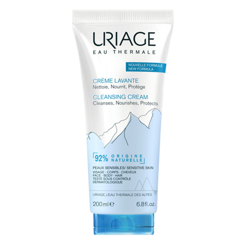 Uriage Crème lavante peaux sensibles 200ml