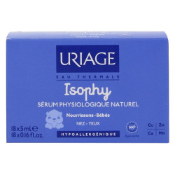 Uriage Isophy Sérum physiologique 18 unidoses