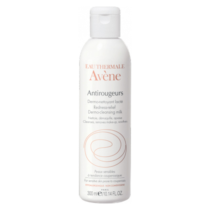 Avène Antirougeurs Dermo-nettoyant lacté 300ml