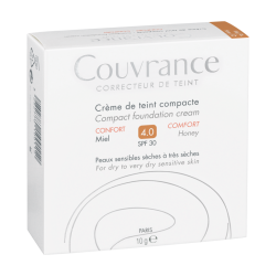 Avène Couvrance Crème de teint compacte confort SPF30 N°4 miel 10gr