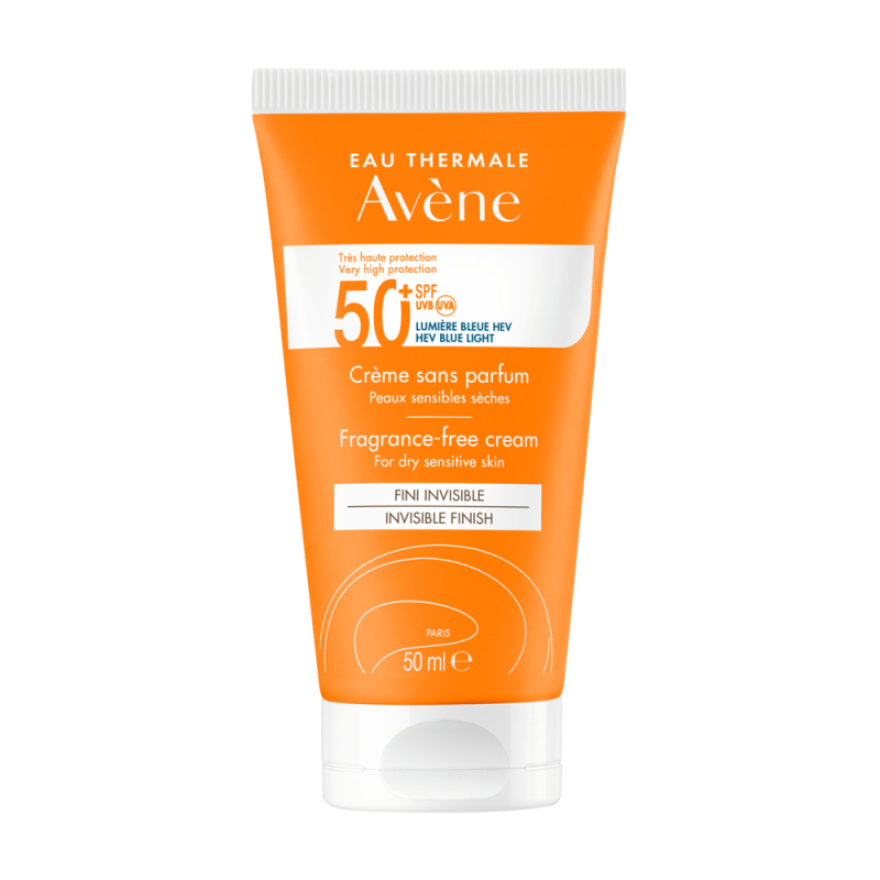 Avène Crème Solaire sans parfum SPF50+ 50ml