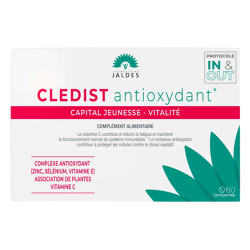 Jaldes Cledist antioxydant 60 comprimés