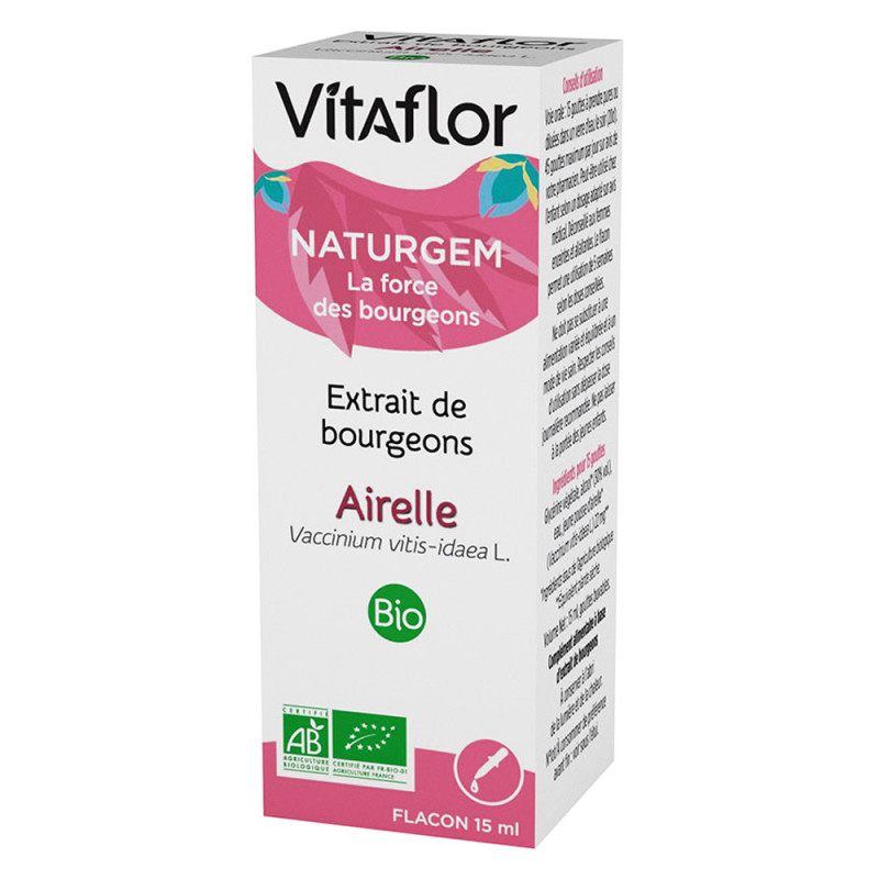 Vitaflor Airelle Extrait de bourgeons bio 15ml