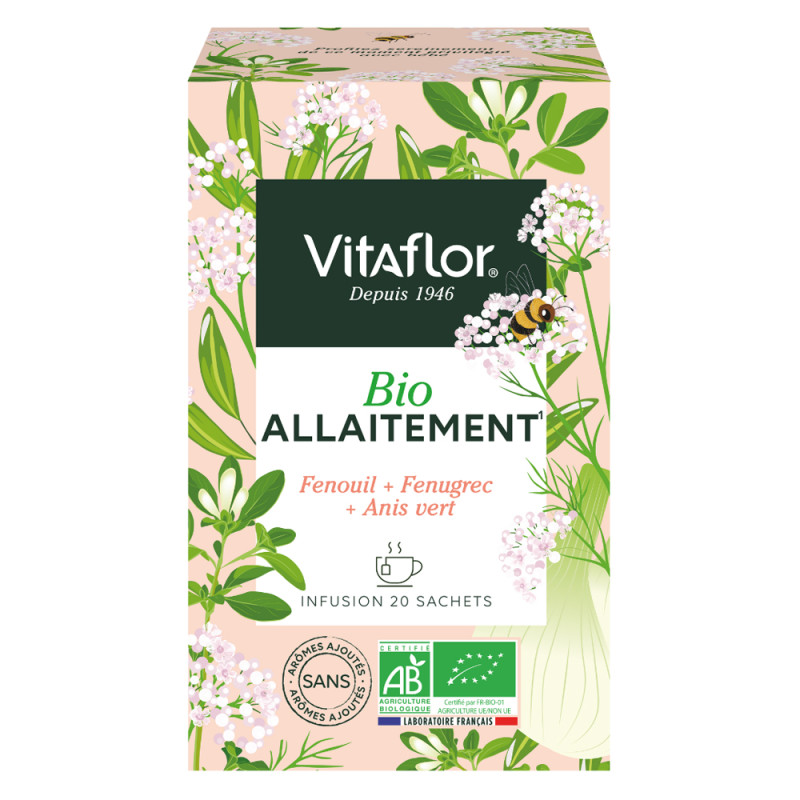 Vitaflor Bio Allaitement Tisane 20 sachets
