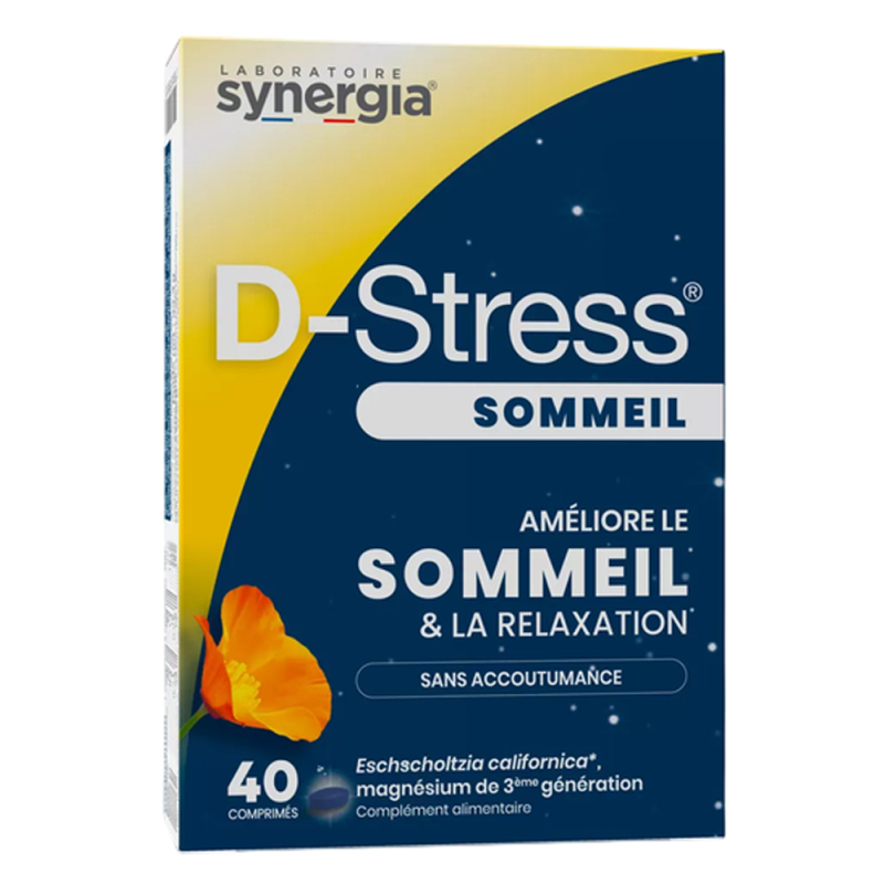 Synergia D-stress Sommeil 40 comprimés