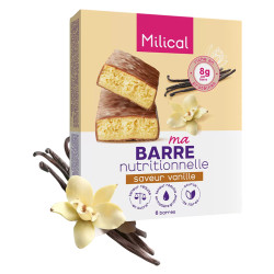 Milical Ma Barre nutritionnelle saveur vanille 6 barres
