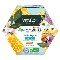 Vitaflor BioImmunité Junior Gelée Royale 700 mg 14 unicadoses