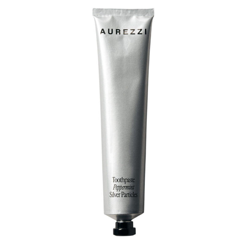 Aurezzi Dentifirice Menthol particules d'argent menthe poivrée