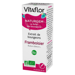Vitaflor Naturgem Extrait de Bourgeons Framboisier bio 15ml