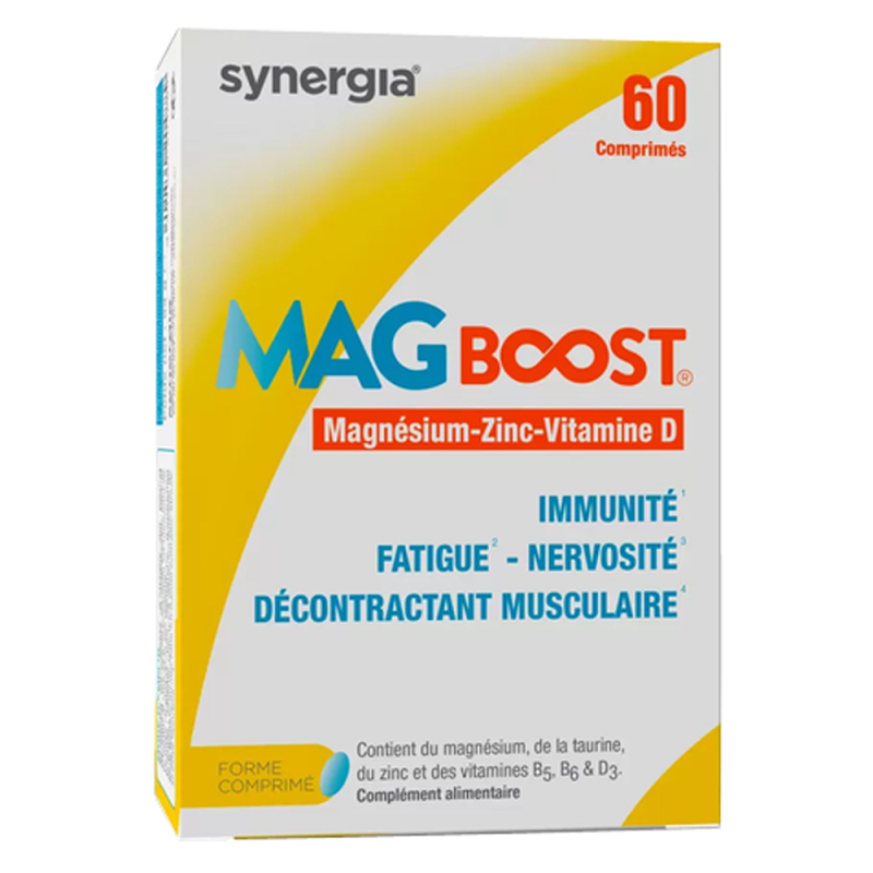 Synergia MagBoost 60 comprimés