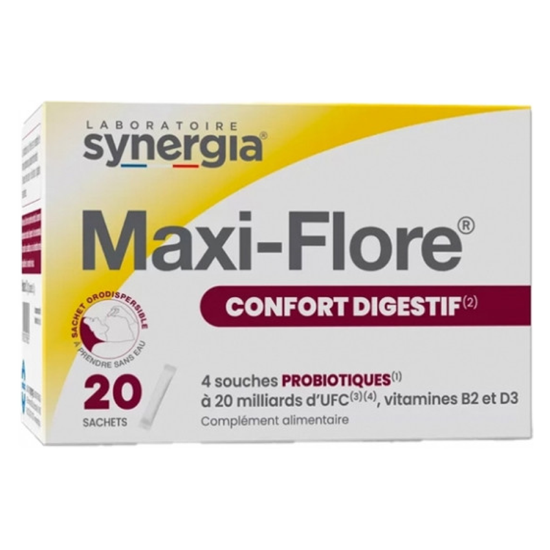 Synergia Maxi-Flore confort digestif 20 sachets