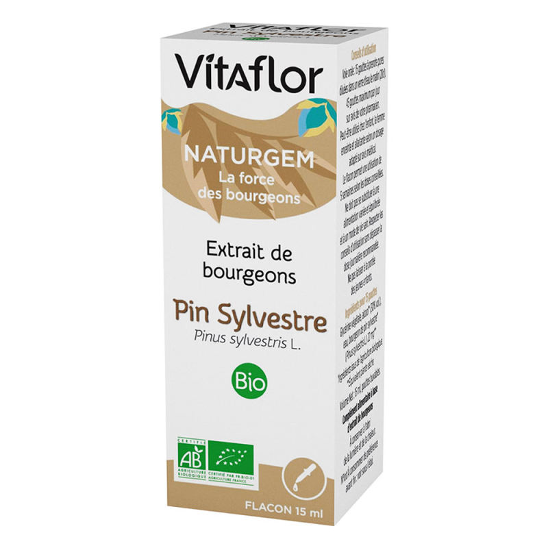 Vitaflor Naturgem Extrait de bourgeons Pin Sylvestre bio 15ml