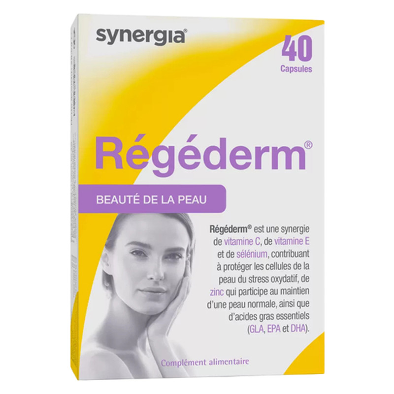 Synergia Régéderm Beauté de la peau 40 capsules