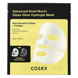 Cosrx Advanced Snail Mucin Masque hydrogel éclatant 3 unités