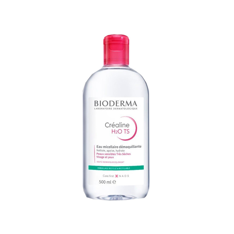 Bioderma Créaline H2O TS Eau Micellaire démaquillante 500ml