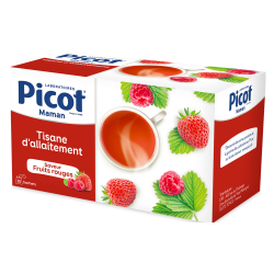 Picot Tisane d'allaitement Fruits rouges bio 20 sachets