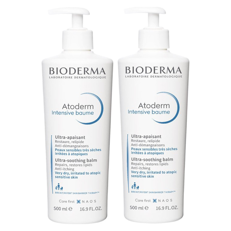 Bioderma Atoderm Intensive Baume lot de 2x500ml