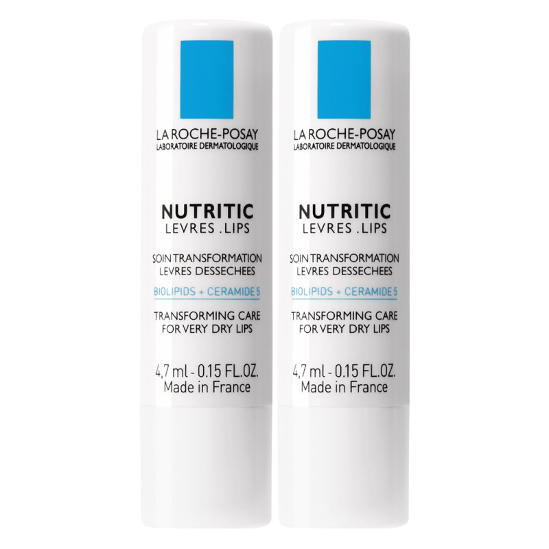 La Roche-Posay Nutritic Stick lèvres lot de 2x4,7ml