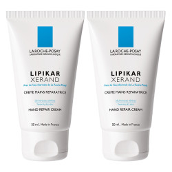 La Roche-Posay Lipikar Xerand Crème mains réparatrice lot de 2x50ml