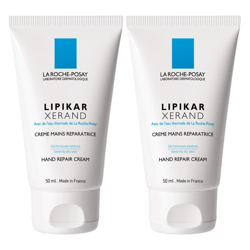 La Roche-Posay Lipikar Xerand Crème mains réparatrice lot de 2x50ml